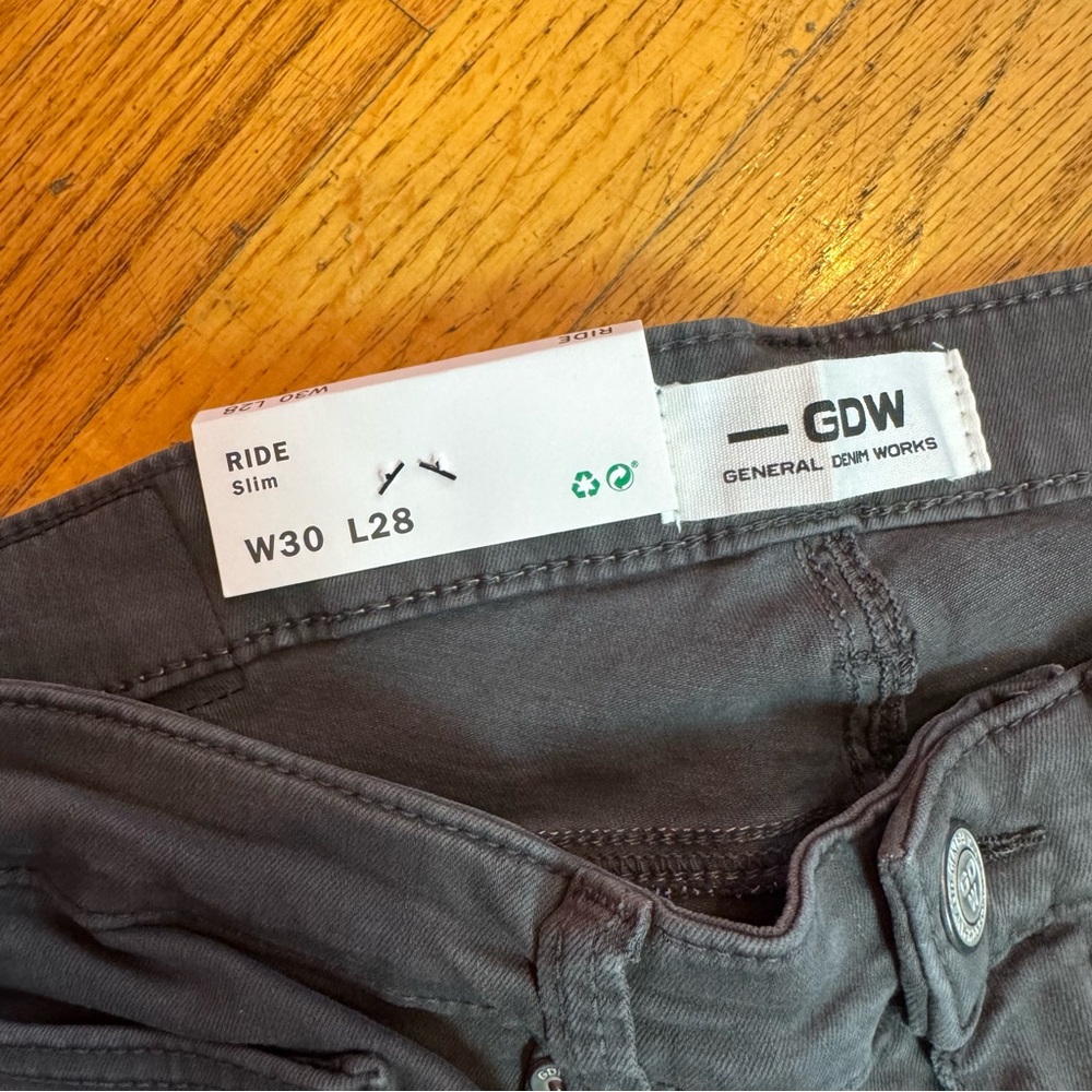 NWT GDW Ride Slim Dark Grey - Picture 9 of 14
